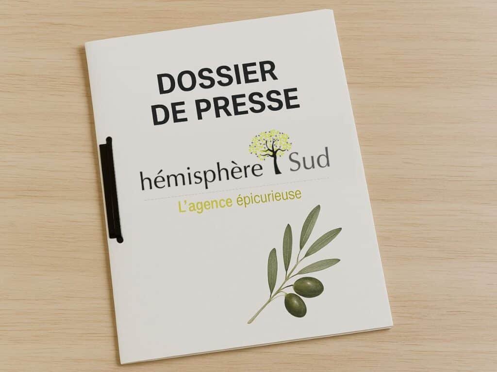 Exemple de mise en page d’un dossier de presse professionnel en 2025